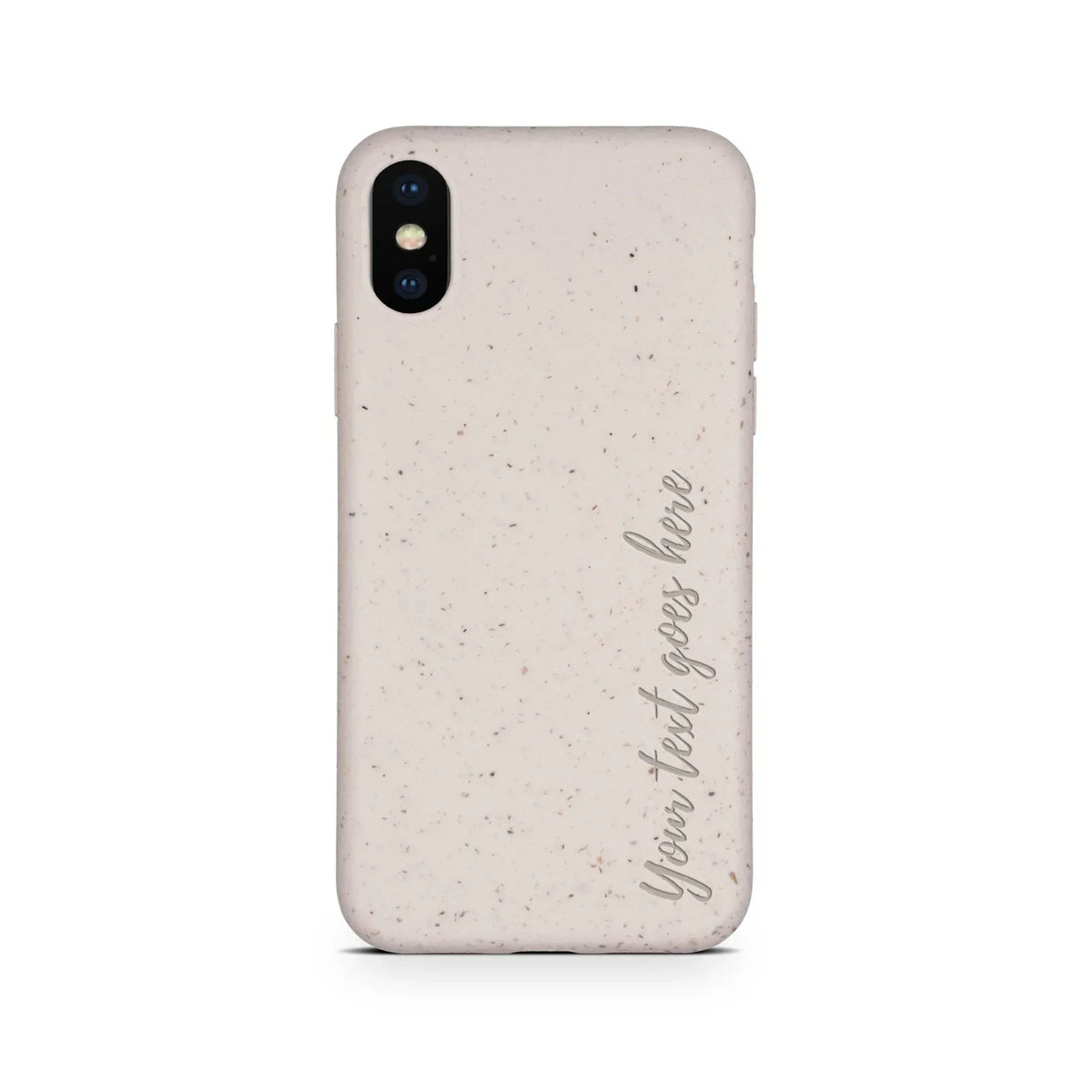 Biodegradable Personalized Phone Case - Natural White - Trustymall