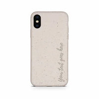 Biodegradable Personalized Phone Case - Natural White - Trustymall