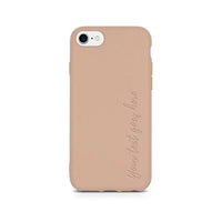 Biodegradable Personalized Phone Case - Pastel Pink