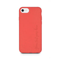 Biodegradable Personalized Phone Case - Red - Trustymall