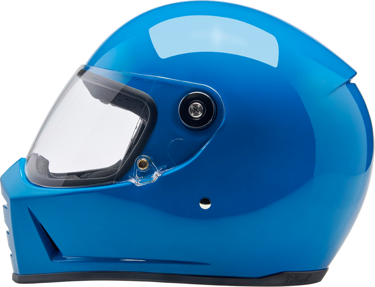 BILTWELL Lane Splitter Helmet - Gloss Tahoe Blue - 2XL 1004-129-506