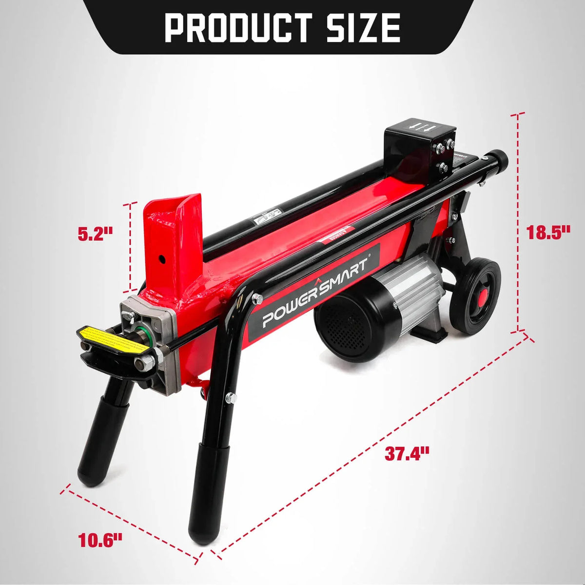 7-Ton 15Amp Electric Wood Log Splitter DB6407 product image for TrustyMall.