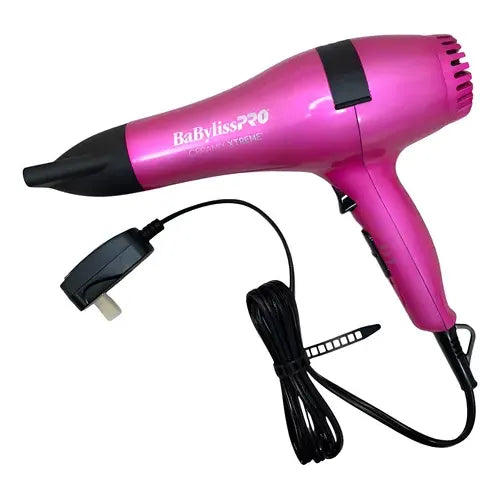 BaBylissPRO Ceramix Extreme Professional Ceramic Dryer- Pink