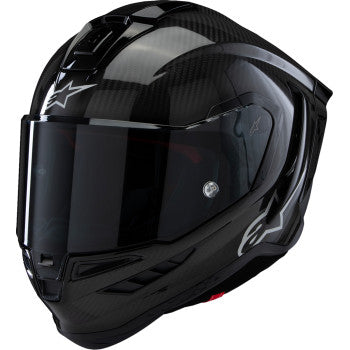 IN STOCK  ALPINESTARS Supertech R10 Helmet - Solid - Carbon Black - Small 8200124-1902-S
