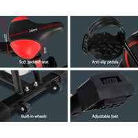Flywheel and drive belt mechanism of the black spin bike