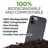 Biodegradable Personalized Phone Case - Black - Trustymall