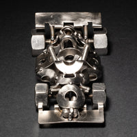 Scrap Metal Formula 1 Car, Steel Indy Car Figurine, Nuts and Bolts - Trustymall