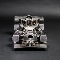 Scrap Metal Formula 1 Car, Steel Indy Car Figurine, Nuts and Bolts - Trustymall