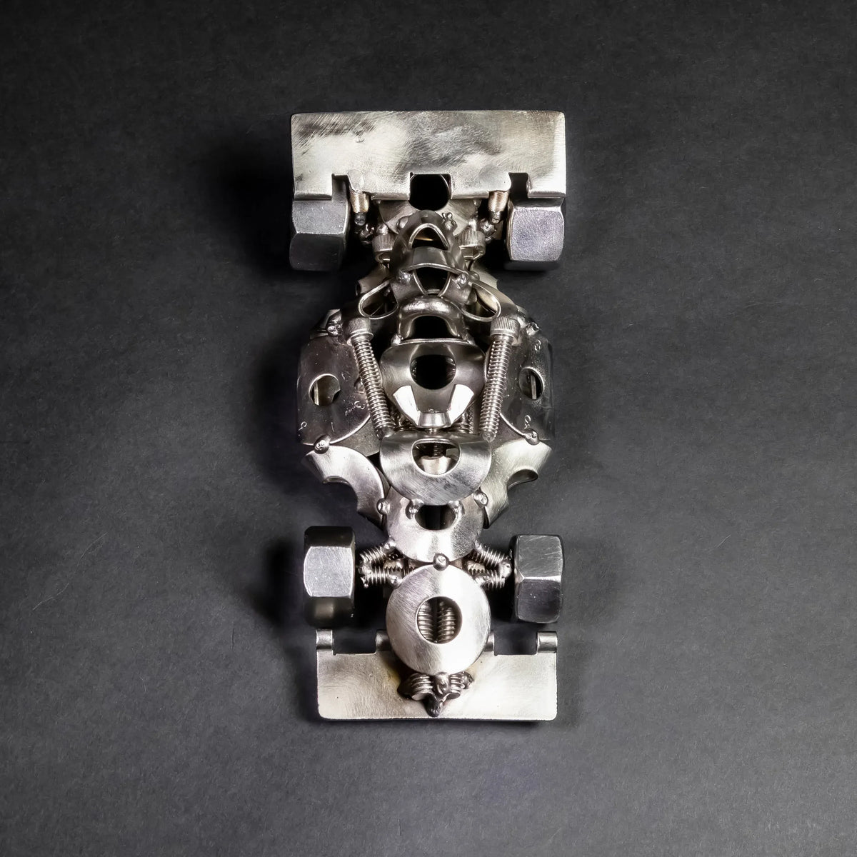 Scrap Metal Formula 1 Car, Steel Indy Car Figurine, Nuts and Bolts - Trustymall
