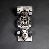 Scrap Metal Formula 1 Car, Steel Indy Car Figurine, Nuts and Bolts - Trustymall