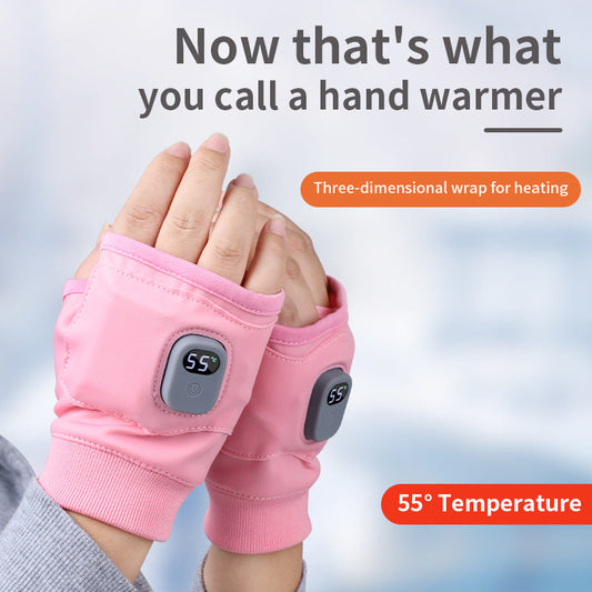 Autumn and Winter Electric Gloves Intelligent Long Range USB Heating Gloves Gaming Office Outdoor Heating Gloves