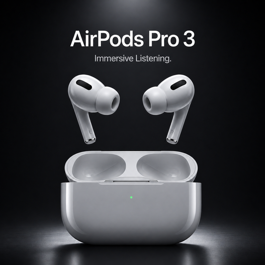AirPods Pro 3 – Wireless Earbuds with Active Noise Cancellation