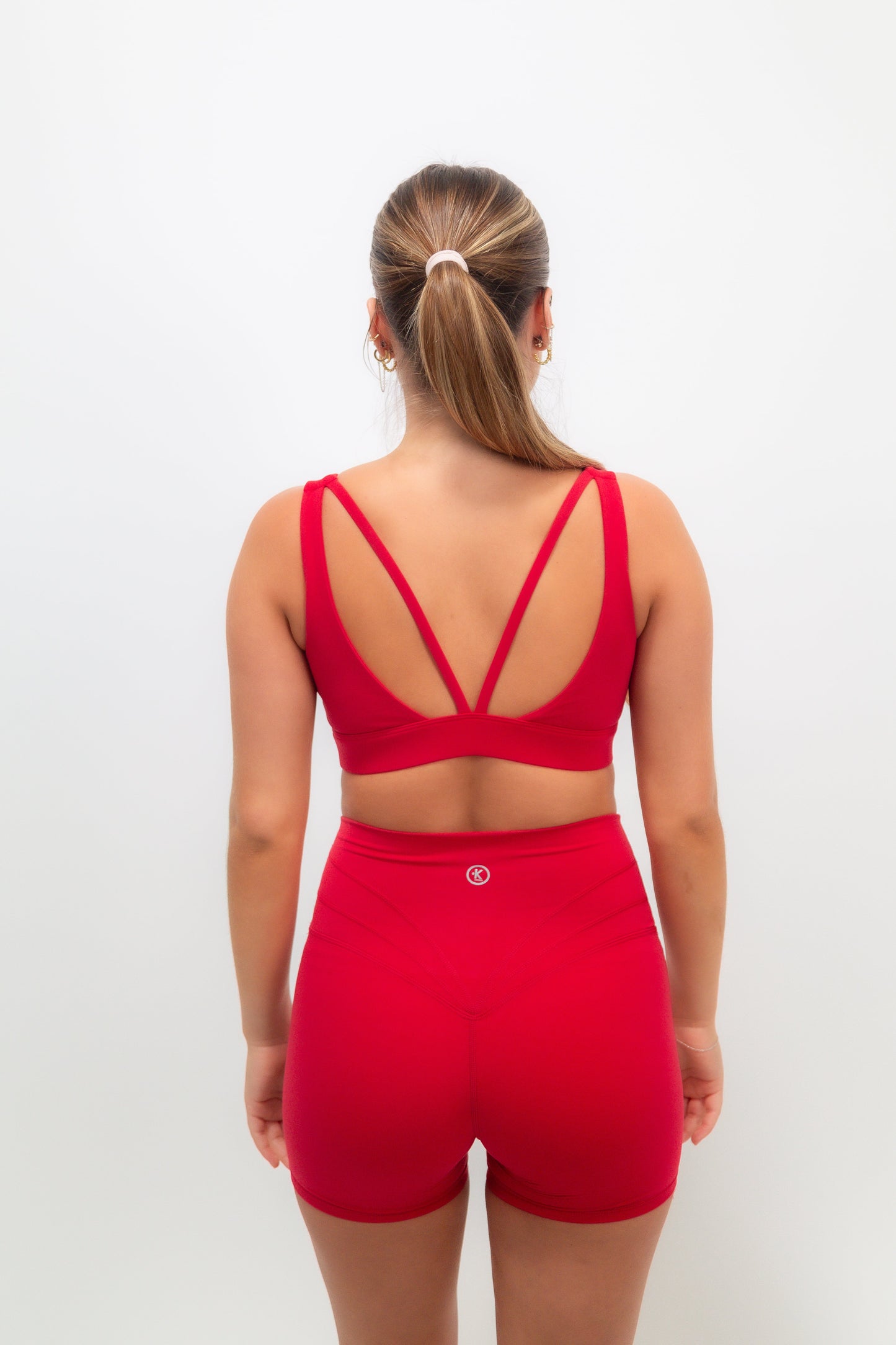 I Am Beautifully Radiant Quick-Dry Butter Red Short