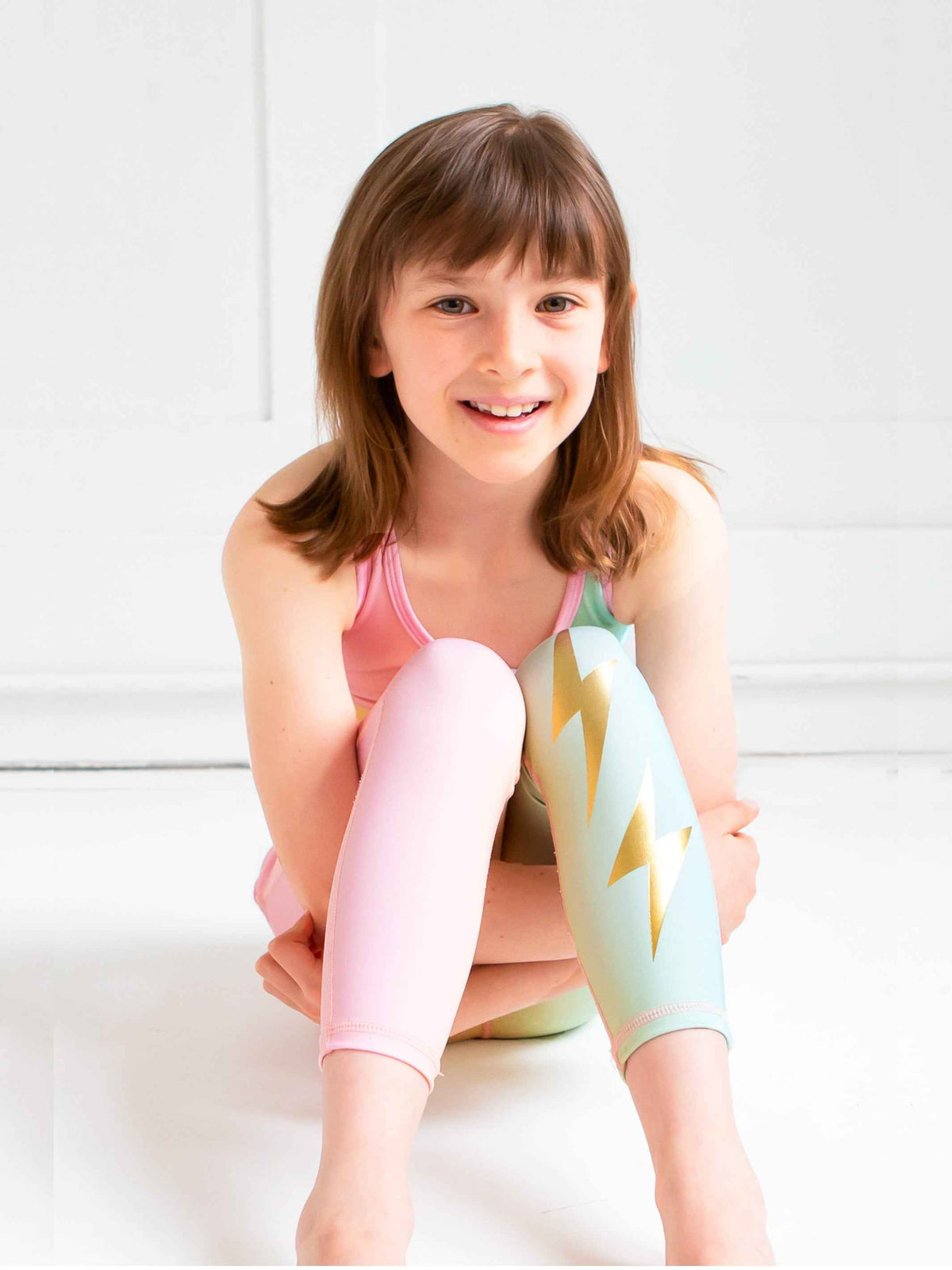 Fenna Pastel Activewear Capri Leggings