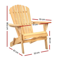 Close-up of Hemlock wood wide armrest of Adirondack beach chair with sunlit background.