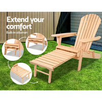 Adirondack chair folded and portable, highlighting smooth curved edges and construction