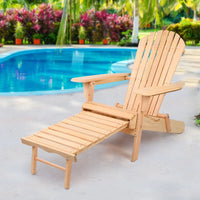 Assembled Adirondack chair displayed outdoors with visible wood grain and eco-friendly paint