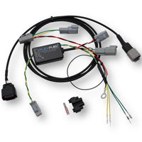 MOTIV FlexFuel+ CAN Bus & Bluetooth Ethanol Content Analyzer installed in a BMW engine bay