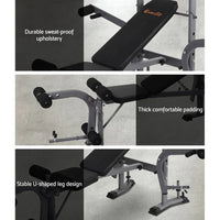 Everfit Multi Station Weight Bench Press Fitness Weights Equipment - Trustymall