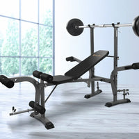 Everfit Multi Station Weight Bench Press Fitness Weights Equipment - Trustymall