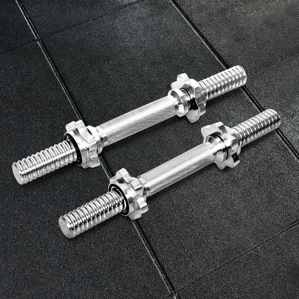 Everfit 45cm Dumbbell Bar Gym Home Exercise 150kg Capacity - Trustymall