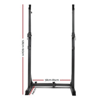 Everfit Weight Bench Adjustable Squat Rack Home Gym Equipment 300kg - Trustymall