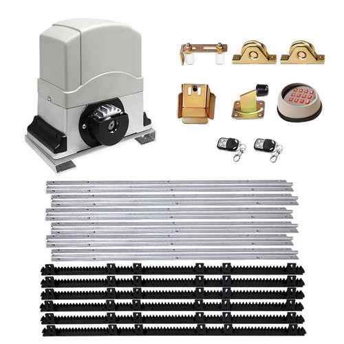 LockMaster Electric Sliding Gate Opener 1200KG Auto Keypad Hardware
