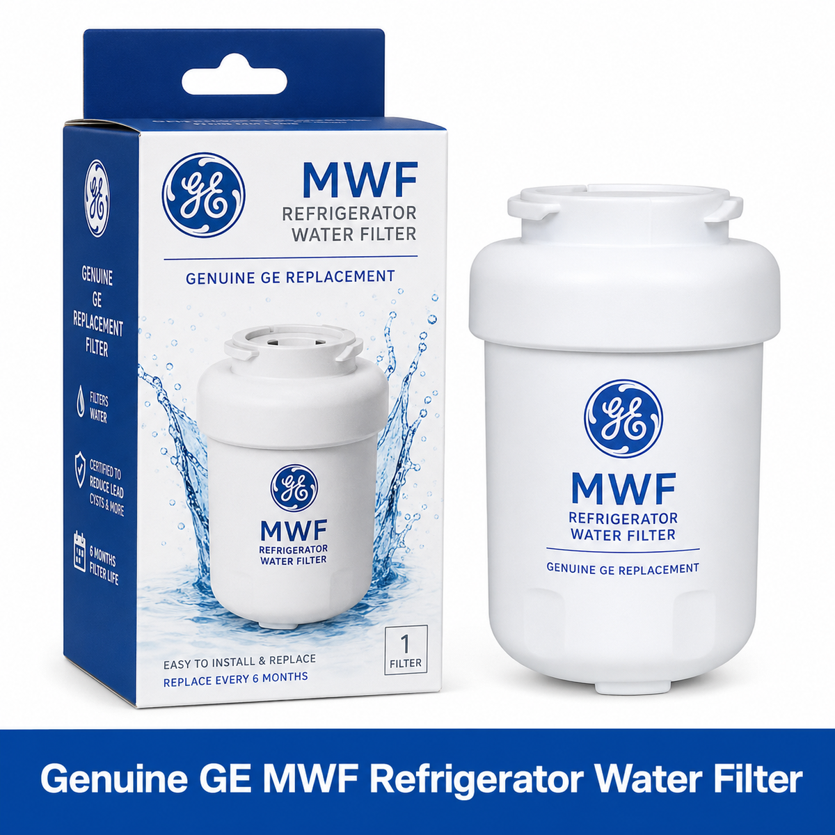 GE MWF Refrigerator Water Filter