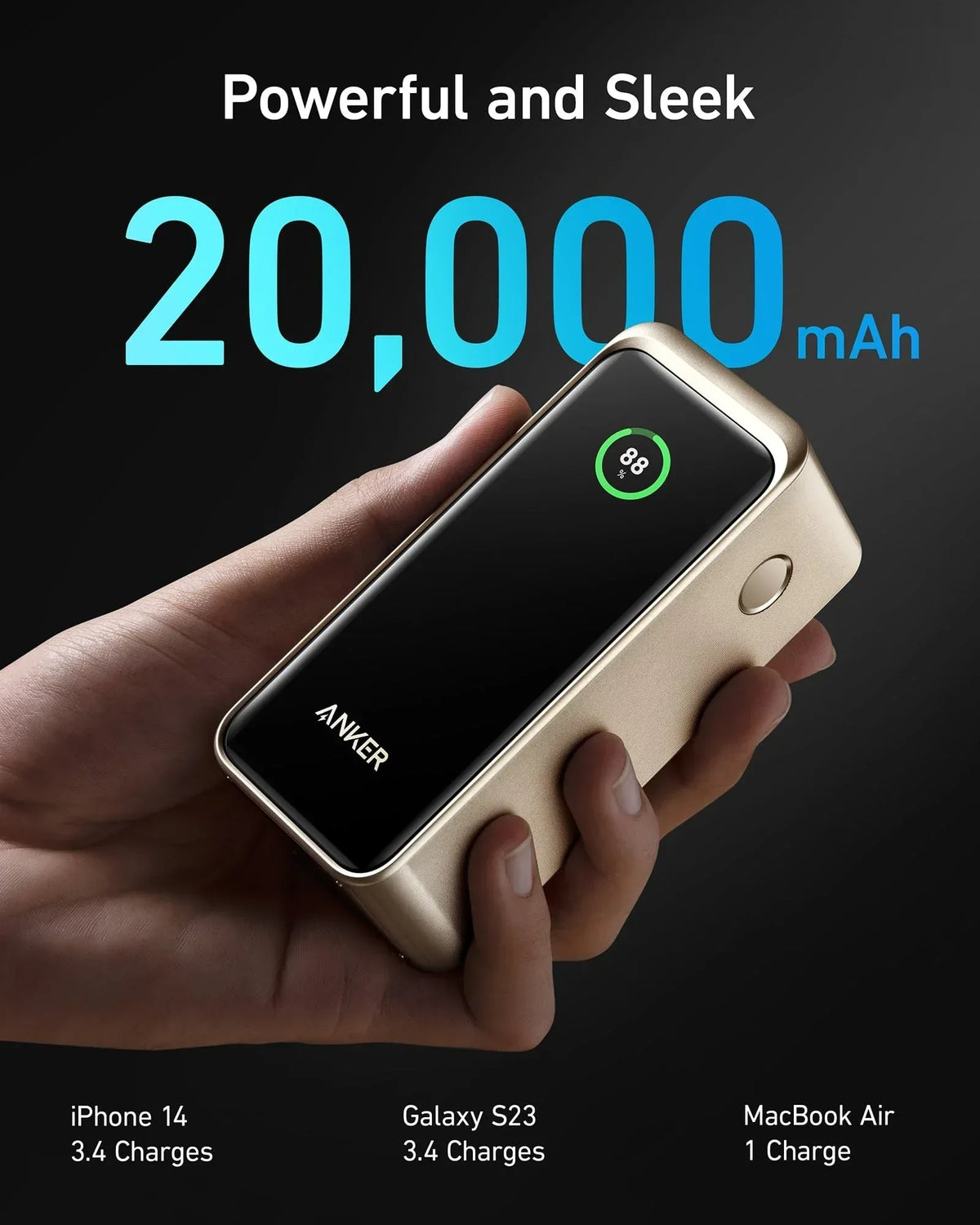 Anker Prime Power Bank (20K, 200W) - Trustymall