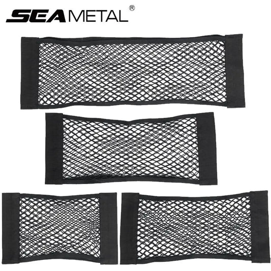 Car Trunk Storage Bag Nylon Mesh Nets Auto Back Rear Trunk Organizer