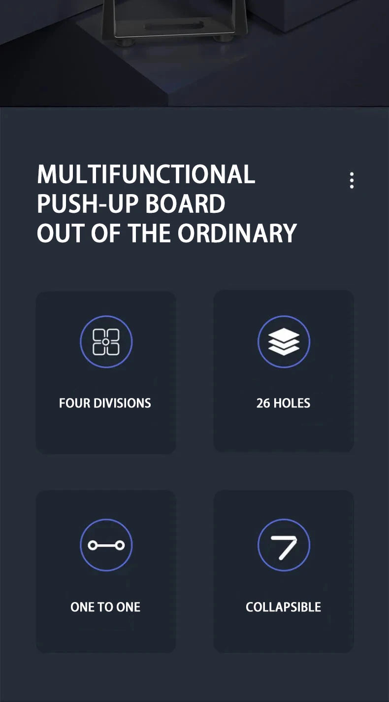 Push-up Board Set Portable Multifunctional Push-up Bar