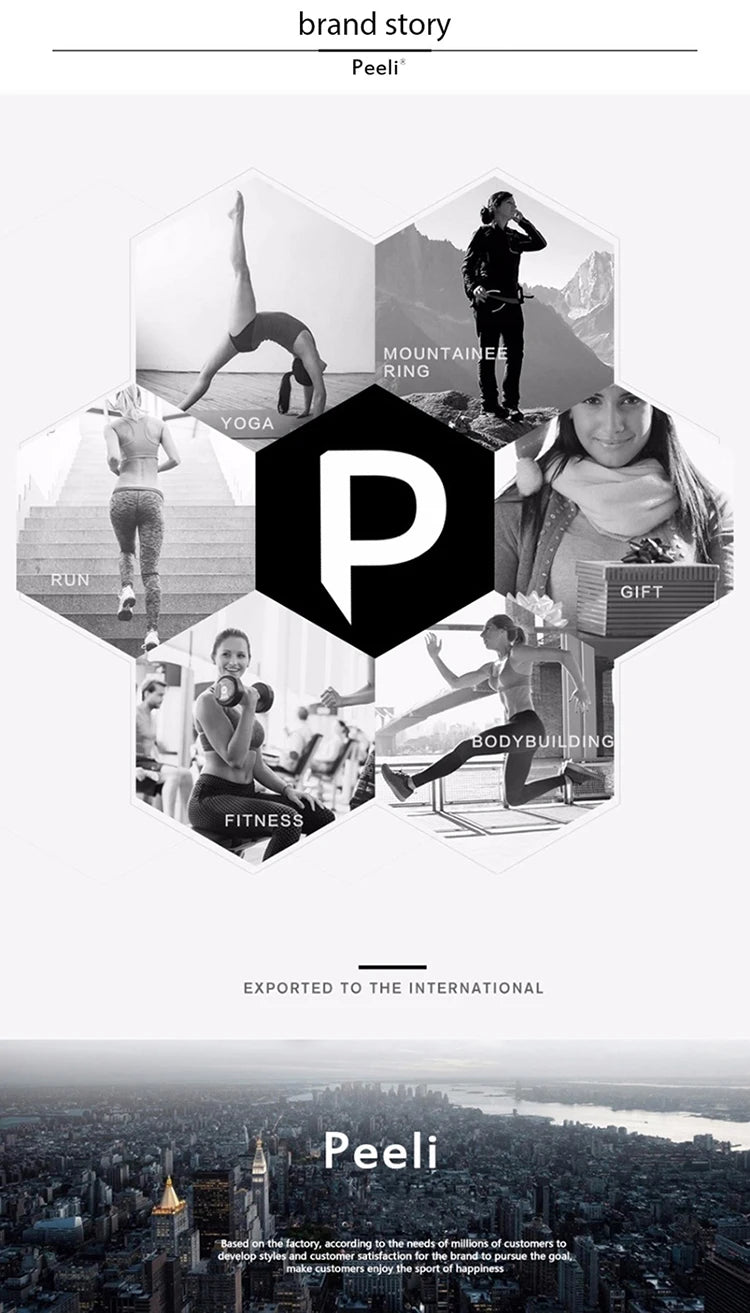 Peeli Long Sleeve Sports Jacket Women Zip Fitness Yoga