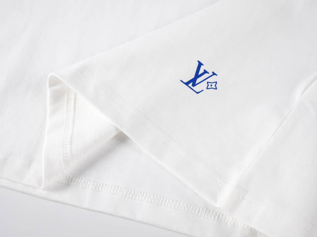 Louis Vuitton “Le Monde Est À Vous” Globe Print T-Shirt – White