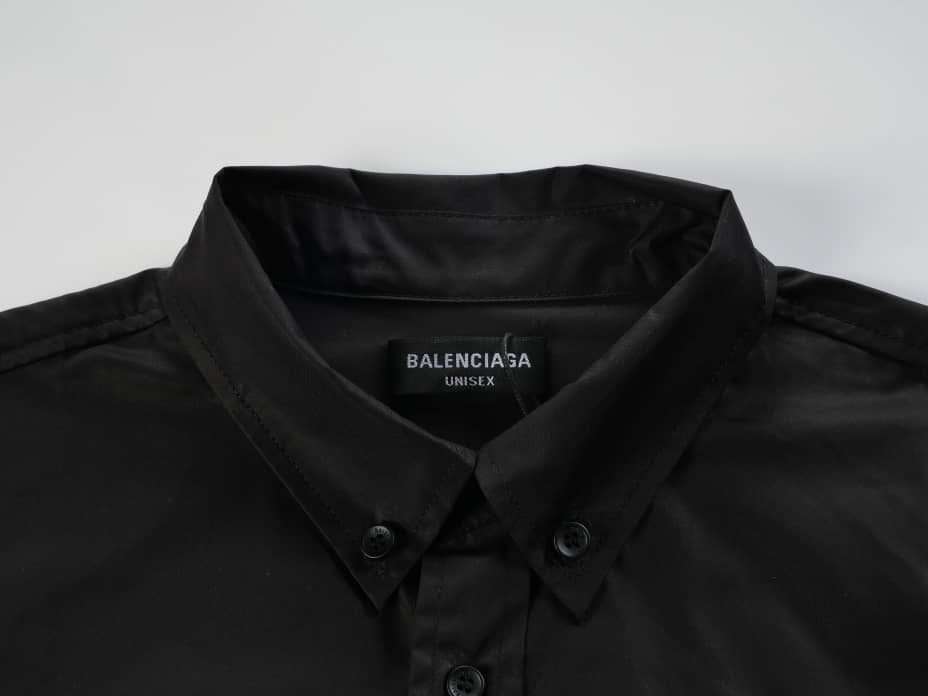 Balenciaga Unisex Distressed Logo Graphic T-Shirt in Black – Luxury Designer Streetwear Tee Made in Portugal, Premium Cotton, Red & White Wave Print, Authentic High-End Fashion Top