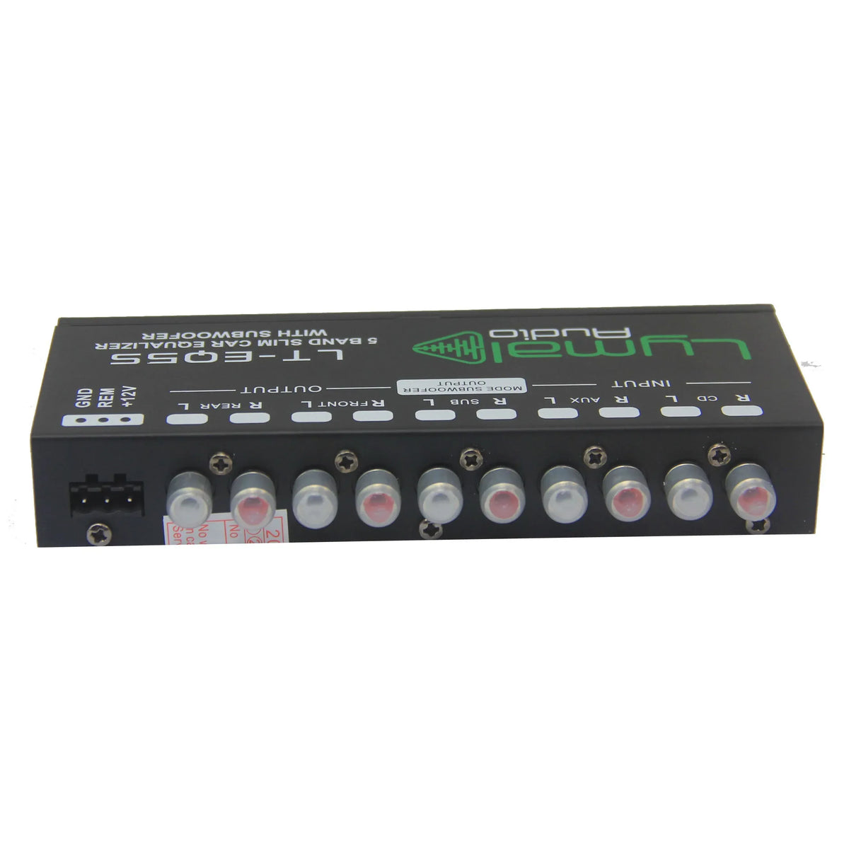 LT-EQ5S 5 Band 9 Volt Car Audio Graphic Equalizer - Trustymall
