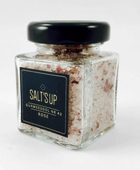 GIFT BOX OF 5 GOURMET SALTS, SALT PLATE AND SALT CANDLE