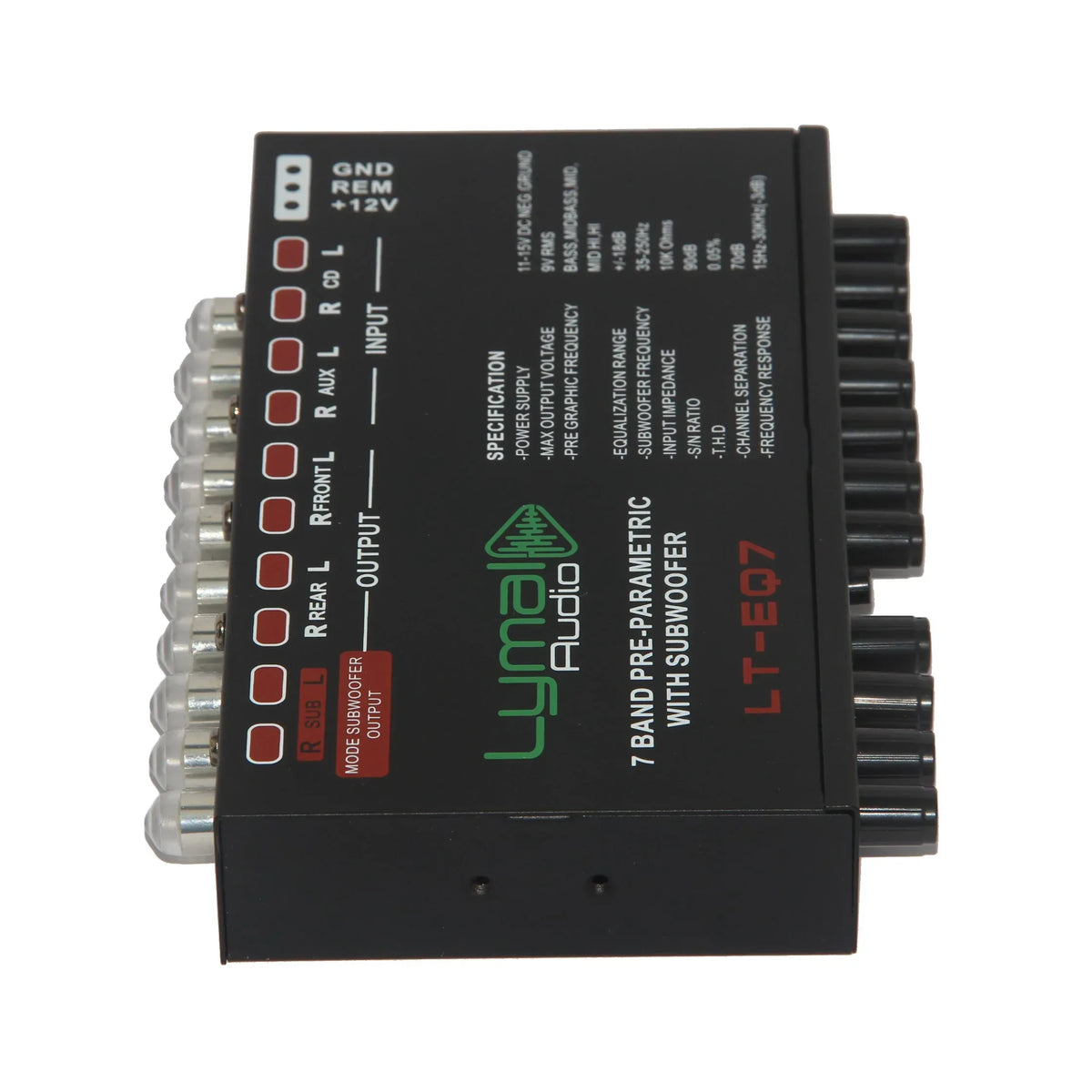 LT-EQ7 7 Band 9 Volt Car Audio Graphic Equalizer - Trustymall