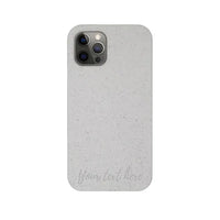 Biodegradable Personalized Phone Case - Natural White - Trustymall