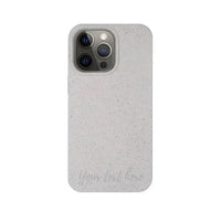 Biodegradable Personalized Phone Case - Natural White - Trustymall
