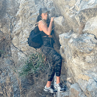 Back view of Tactical Medium Sling Range Bag showing breathable mesh panel.