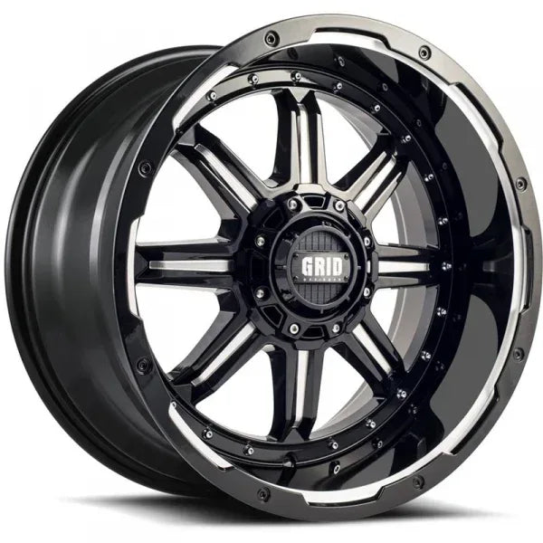 Grid Wheels 118955M1 18 in. Dia. x 9 in. GD10 0 mm Offset, 5 x 150 - Trustymall