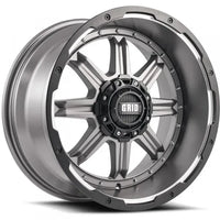 Grid Wheels 12955A1 20 in. Dia. x 9 in. GD10 0 mm Offset, 5 x 150 - Trustymall