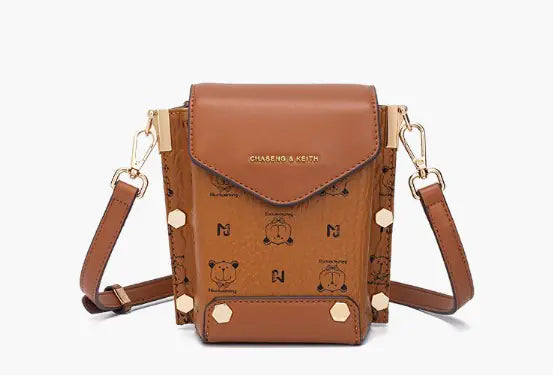 Crocodile Pattern Crossbody Bag for Women