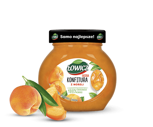 Lowicz Confiture Apricot (Morelowa) 240g