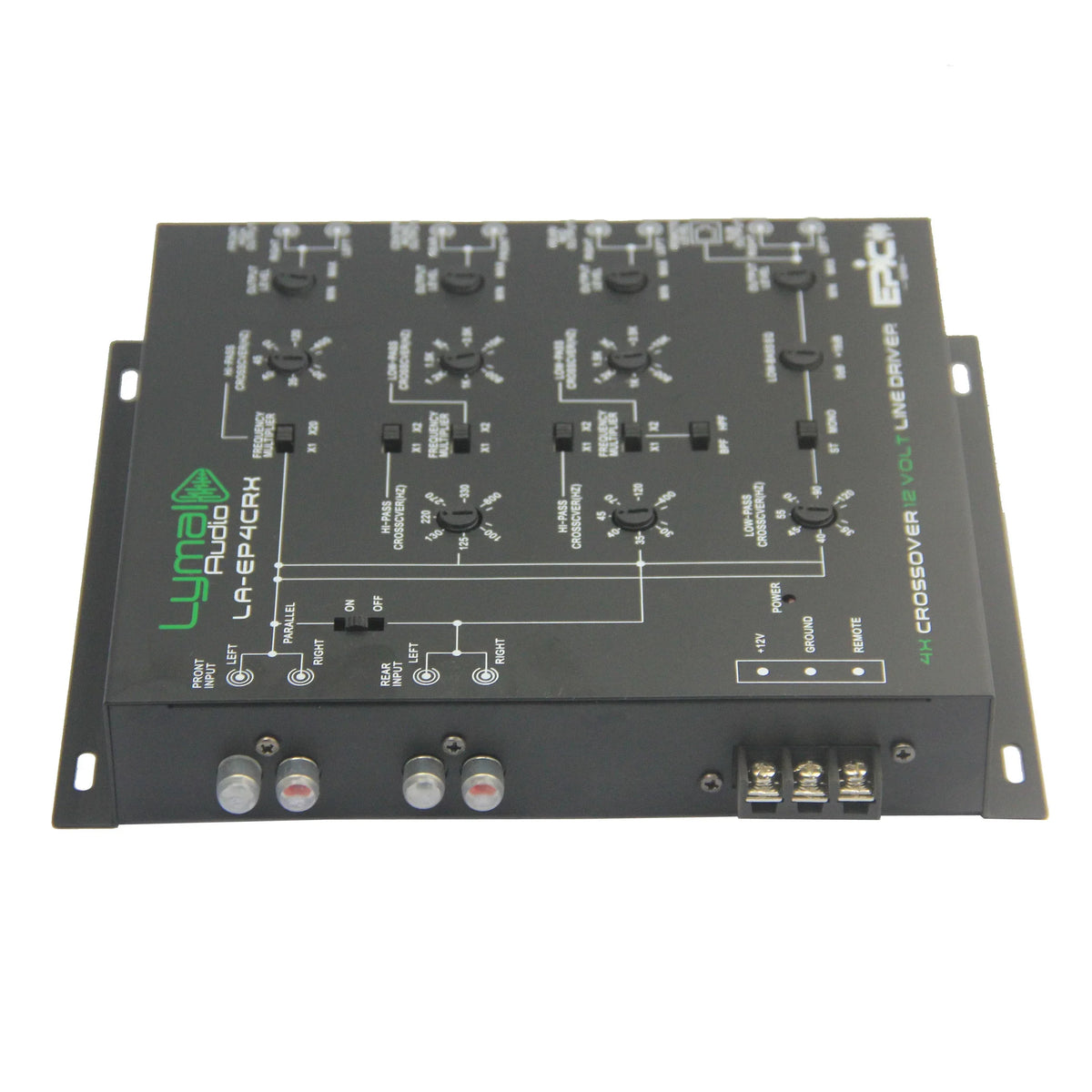 LA-EP4CRX 4 Way 12 Volt Electronic Crossover - Trustymall