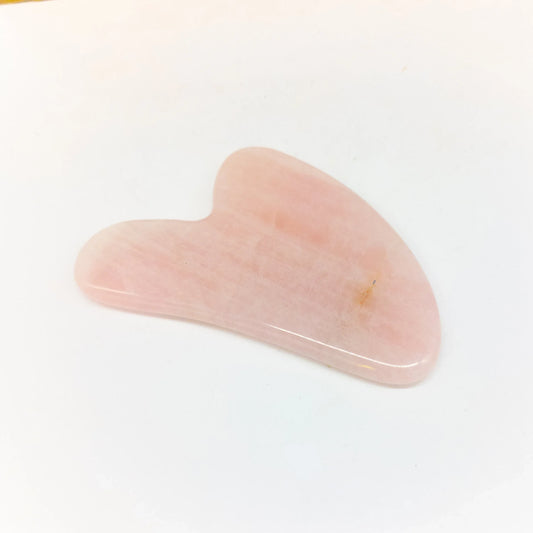 Rose Quartz Gua Sha Massage Tool