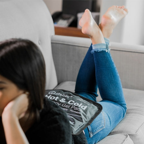 Premium Reusable Hot and Cold Therapy Gel Pack with Securement Straps