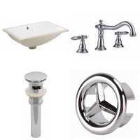 American Imaginations AI-25912 20.75 in. CUPC Rectangle Undermount Sin