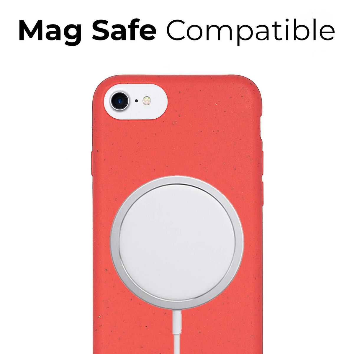 Biodegradable Personalized Phone Case - Red - Trustymall