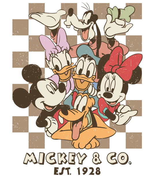 Mickey & Co Est. 1928 Classic Group Design - Digital Download